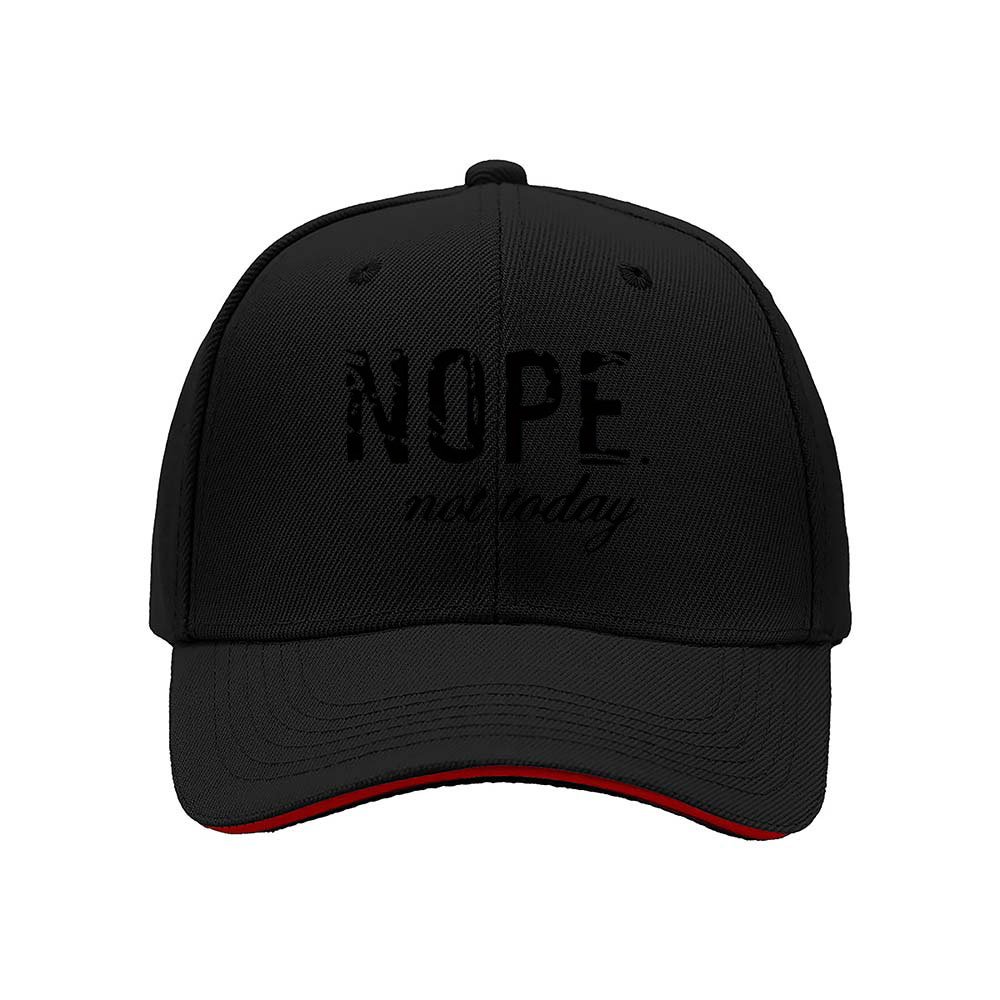 NOPE Not Today Men's Baseball Cap Fashion Gift Hat
