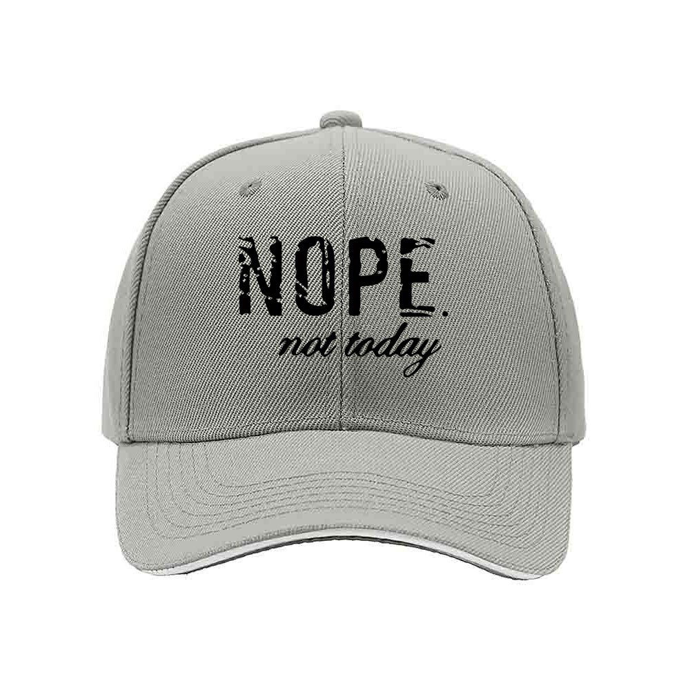 NOPE Not Today Men's Baseball Cap Fashion Gift Hat - Image 7