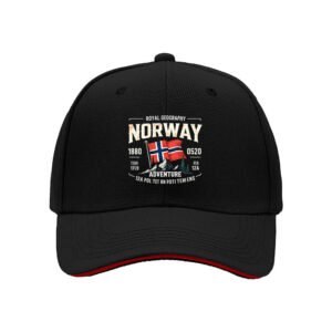 Norway Flag Adventure Baseball Cap Men Women Travel Gift Hat