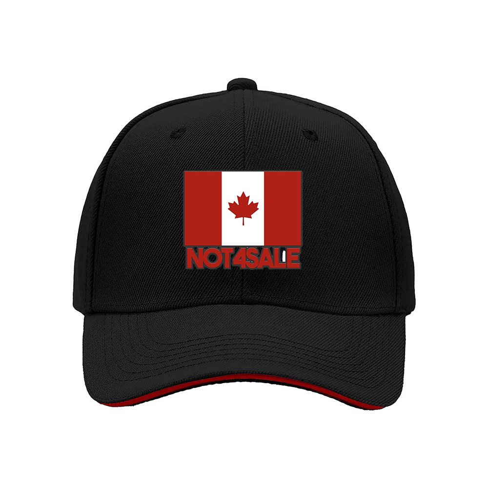 Canadian Flag Not4Sale Baseball Cap Men Women Gift Outdoor Fashion Hat