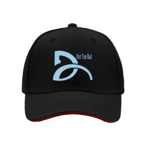 Not Too Bad Logo Baseball Cap for Men Women Casual Gift Hat
