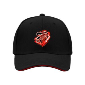 Red Racing Number 21 Men's Baseball Cap Gift for Motorsport Fans