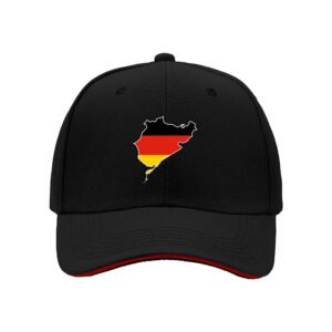 Germany Map Flag Baseball Cap Men's Women's Gift Hat
