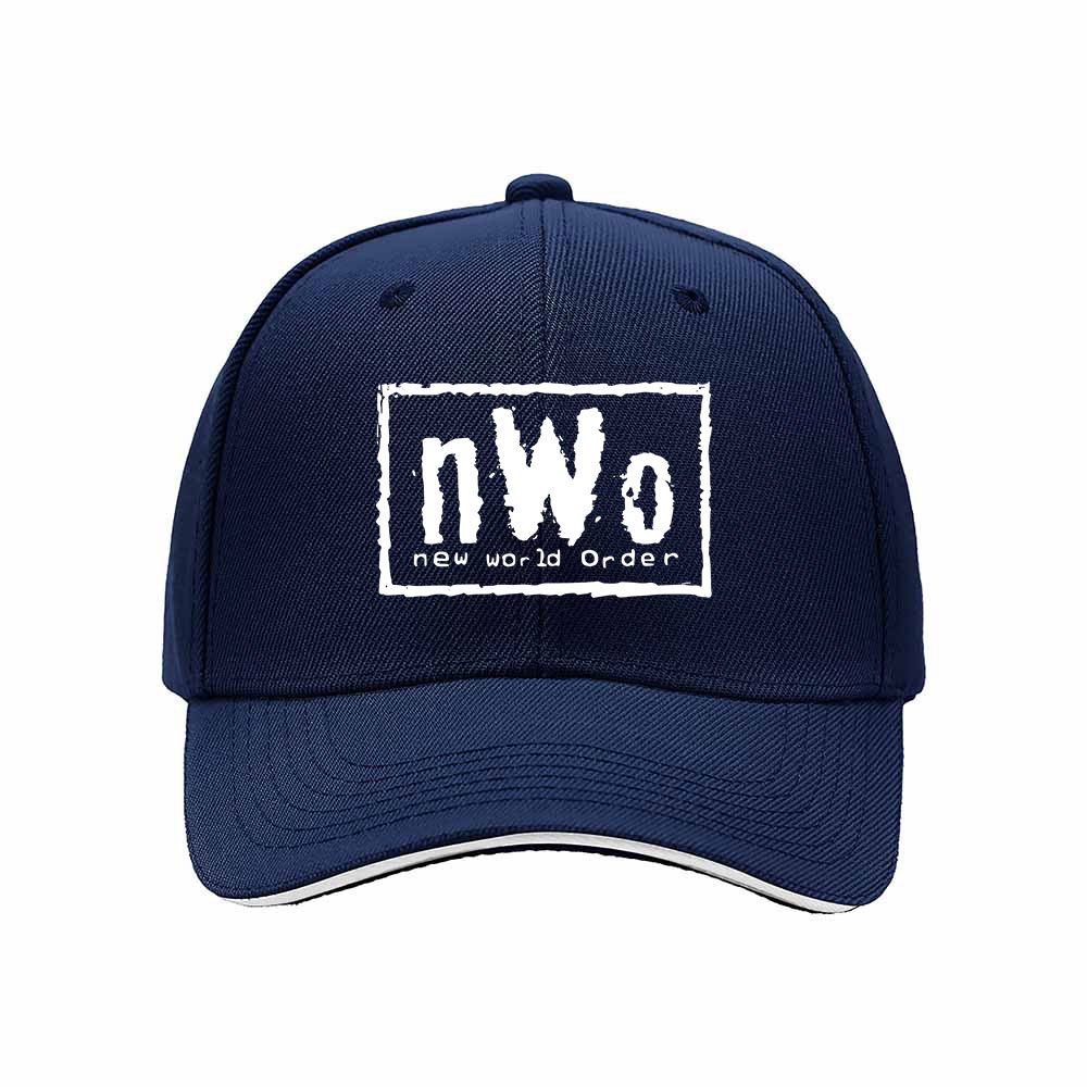 nWo New World Order Men's Baseball Cap Black Red Trim Gift - Image 2