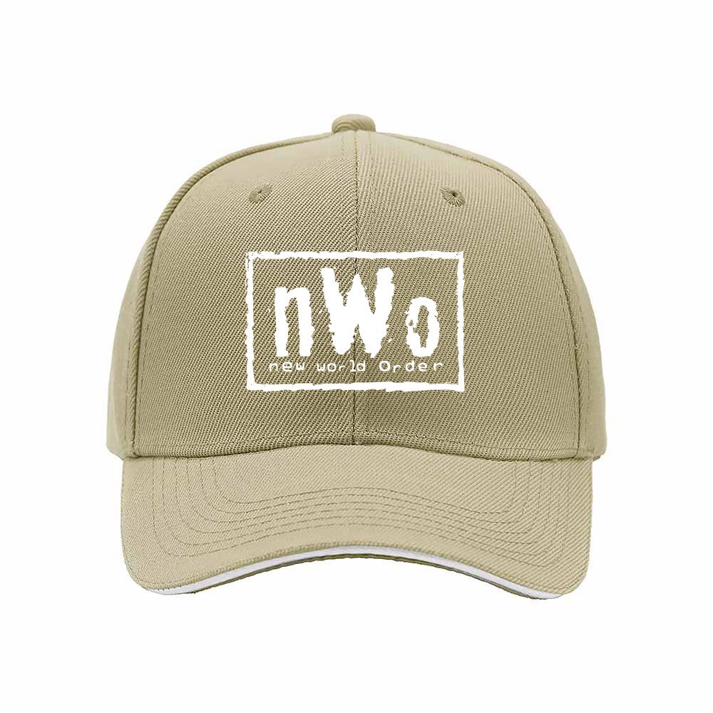 nWo New World Order Men's Baseball Cap Black Red Trim Gift - Image 4