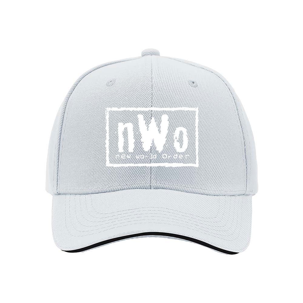 nWo New World Order Men's Baseball Cap Black Red Trim Gift - Image 5