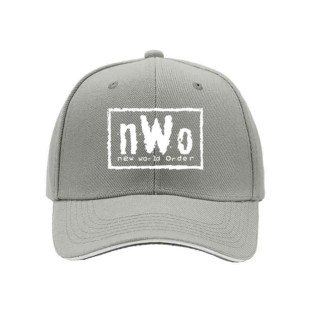 nWo New World Order Men's Baseball Cap Black Red Trim Gift - Image 7