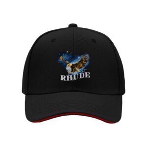 Rhude Eagle Print Baseball Cap Men's Women's Fashion Gift Hat