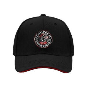 Chopper Custom Works Men's Baseball Cap Motorcycle Gift Hat