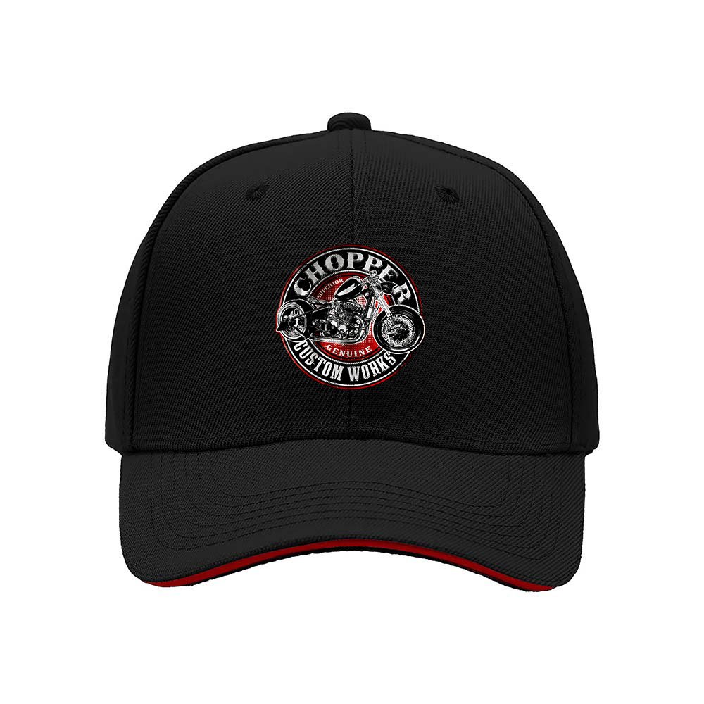 Chopper Custom Works Men's Baseball Cap Motorcycle Gift Hat