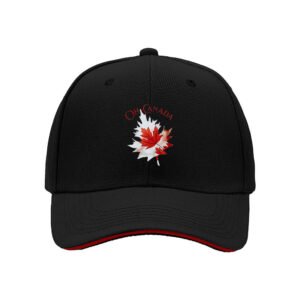 Oh Canada Maple Leaf Men's Baseball Cap Gift for Canadians
