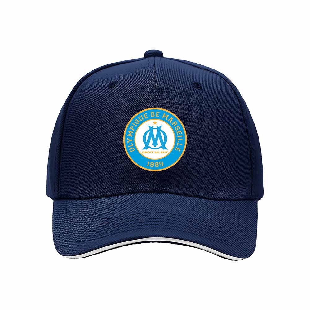 Olympique de Marseille Logo Baseball Cap Men's Women's Gift - Image 2