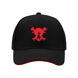 Red Skull Pirate Men's Baseball Cap Gift for Fans