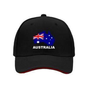 Australia Map Flag Baseball Cap Men Women Gift Outdoor Hat