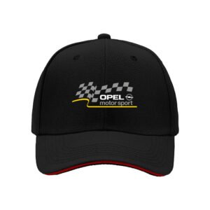 Opel Motorsport Checkered Flag Baseball Cap for Men Women Racing Gift