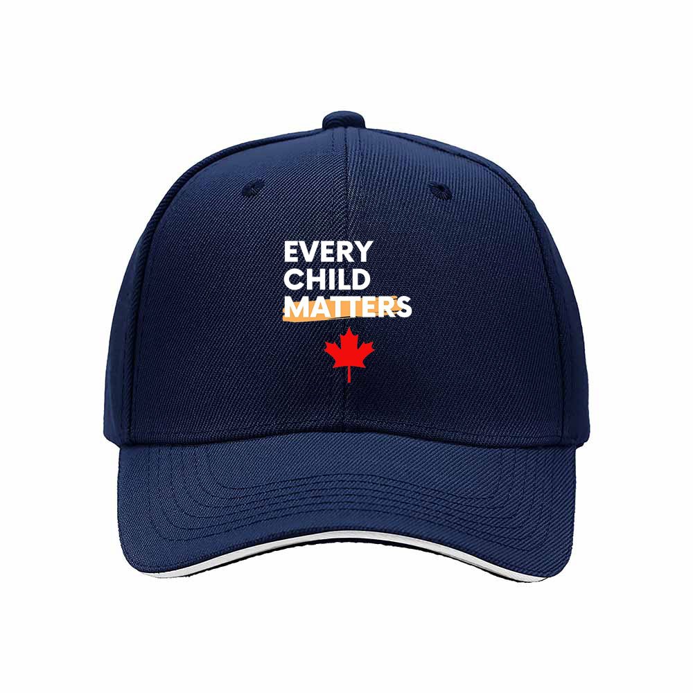 Every Child Matters Canada Maple Leaf Baseball Cap - Image 2