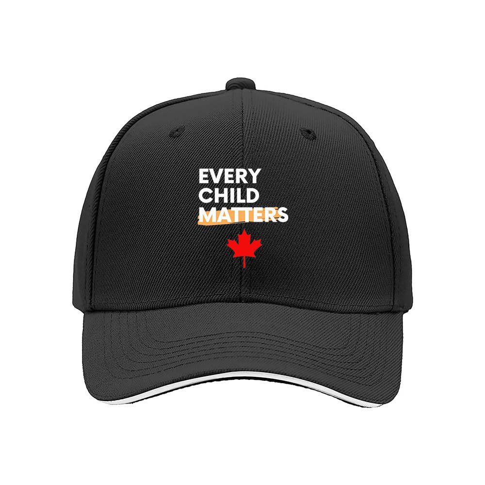 Every Child Matters Canada Maple Leaf Baseball Cap - Image 3