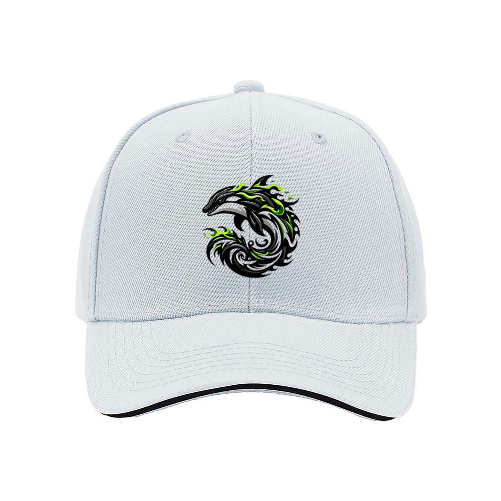 Black Dragon Embroidered Baseball Cap Men's Women's Gift Hat - Image 5