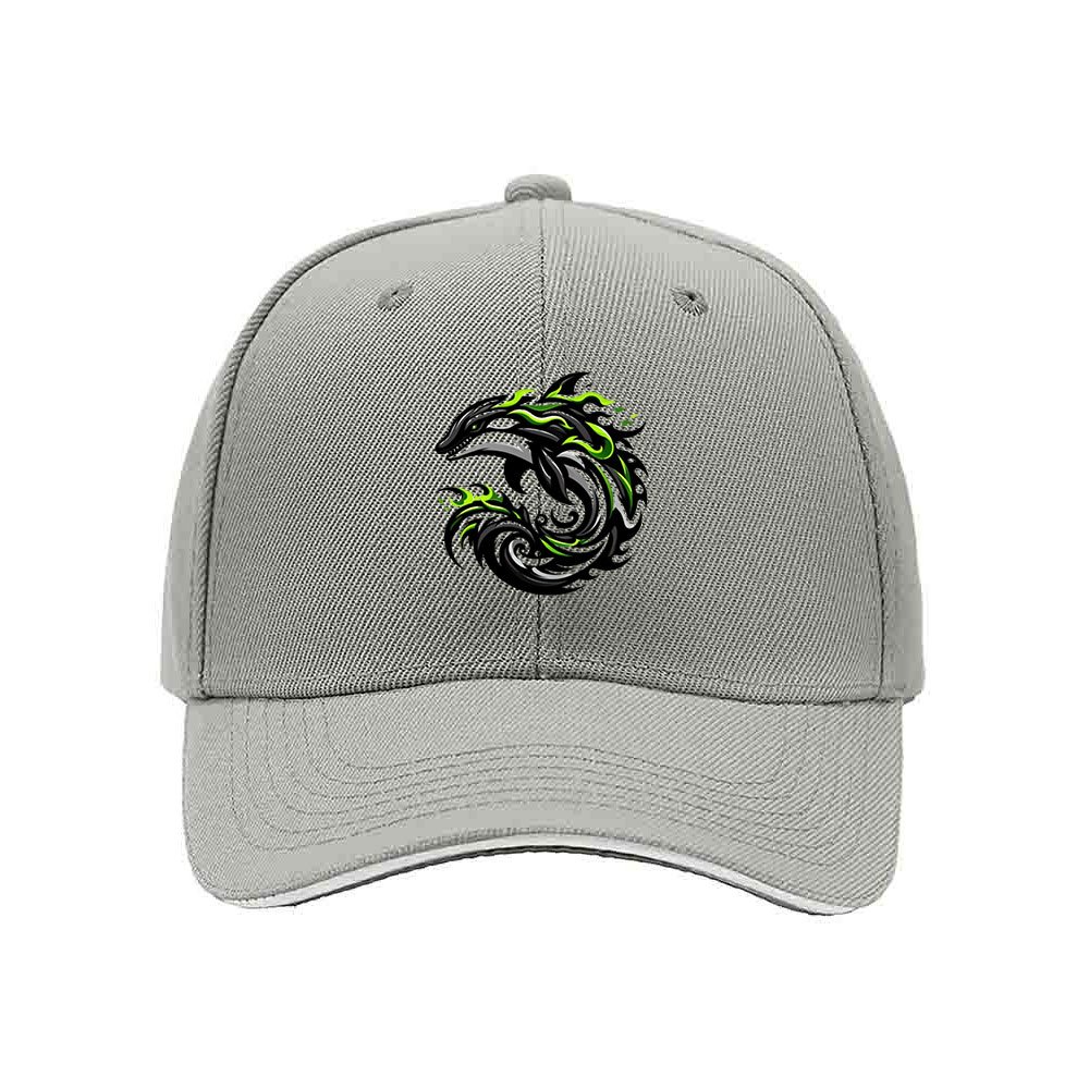 Black Dragon Embroidered Baseball Cap Men's Women's Gift Hat - Image 7