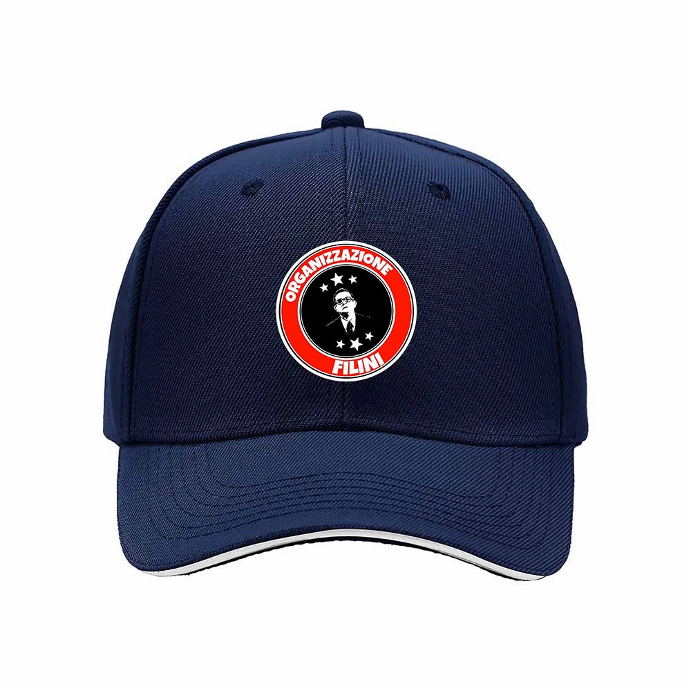 Organizzazione Filini Men's Baseball Cap Black Red Logo Hat Gift - Image 2