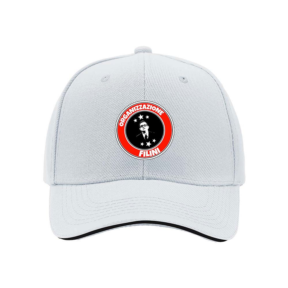 Organizzazione Filini Men's Baseball Cap Black Red Logo Hat Gift - Image 5
