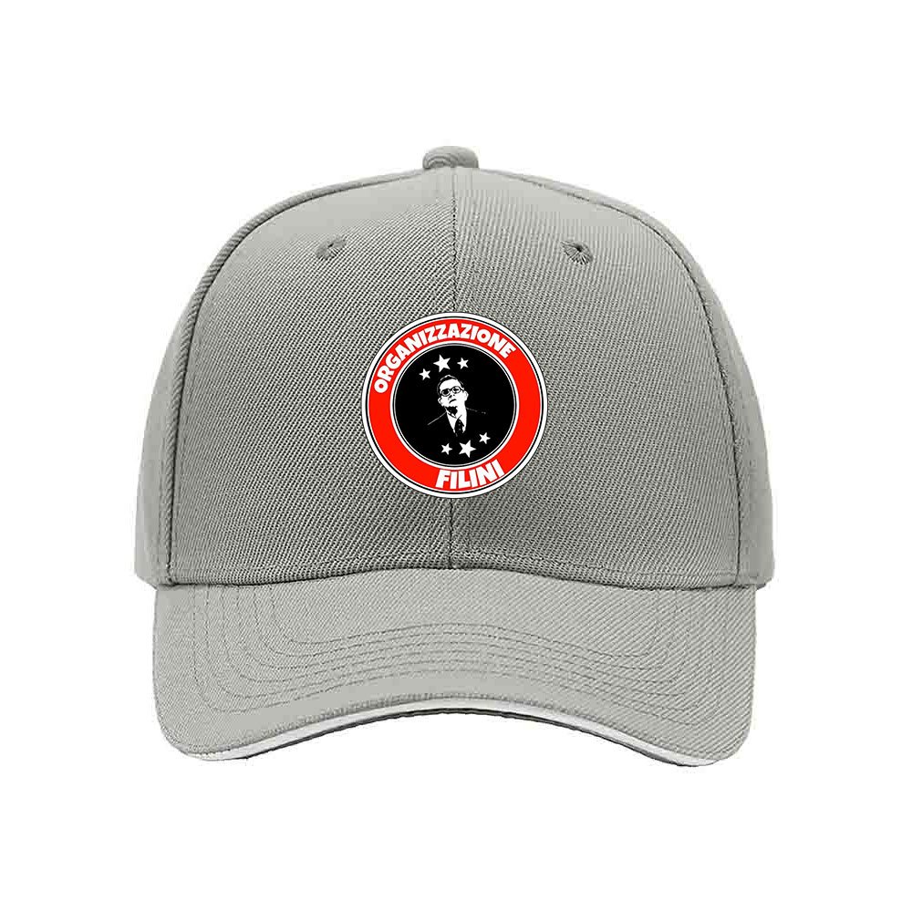 Organizzazione Filini Men's Baseball Cap Black Red Logo Hat Gift - Image 7