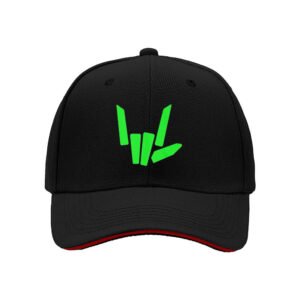 Green Rock Hand Symbol Baseball Cap for Men Women Casual Gift Hat