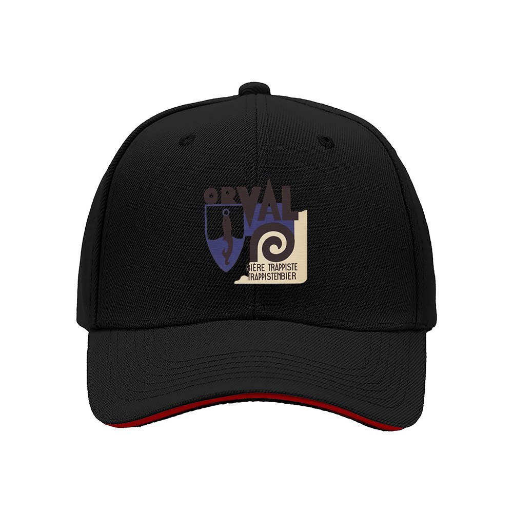 Orval Trappist Beer Logo Men's Baseball Cap Gift for Beer Lovers
