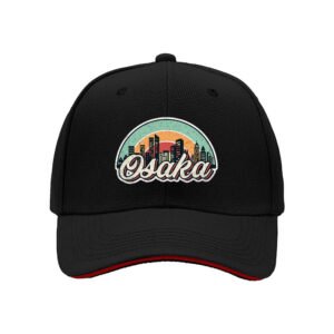 Osaka City Skyline Baseball Cap Men Women Gift Hat