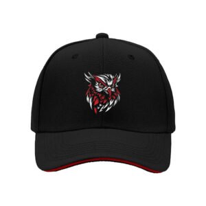 Red White Owl Logo Men's Baseball Cap Sport Gift Hat