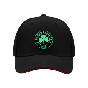 Panathinaikos FC Baseball Cap Men Women Green Logo Gift Hat