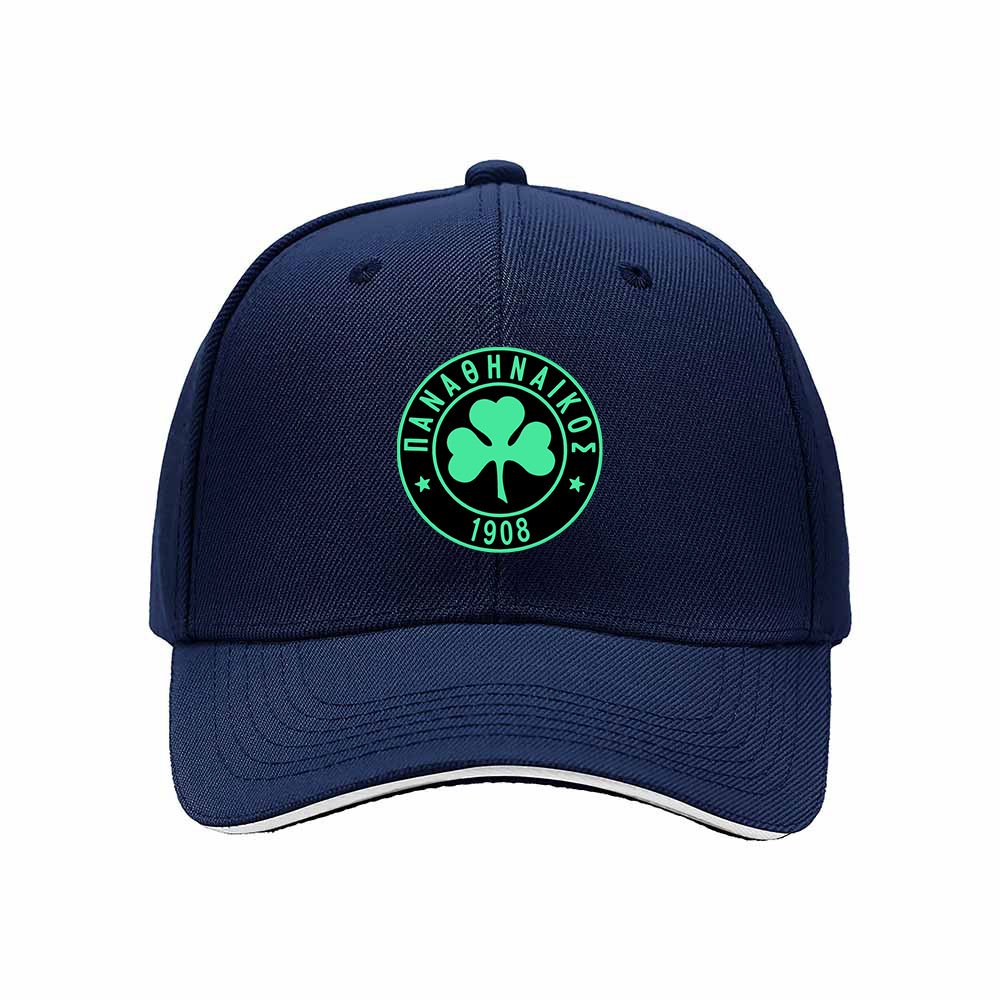 Panathinaikos FC Baseball Cap Men Women Green Logo Gift Hat - Image 2