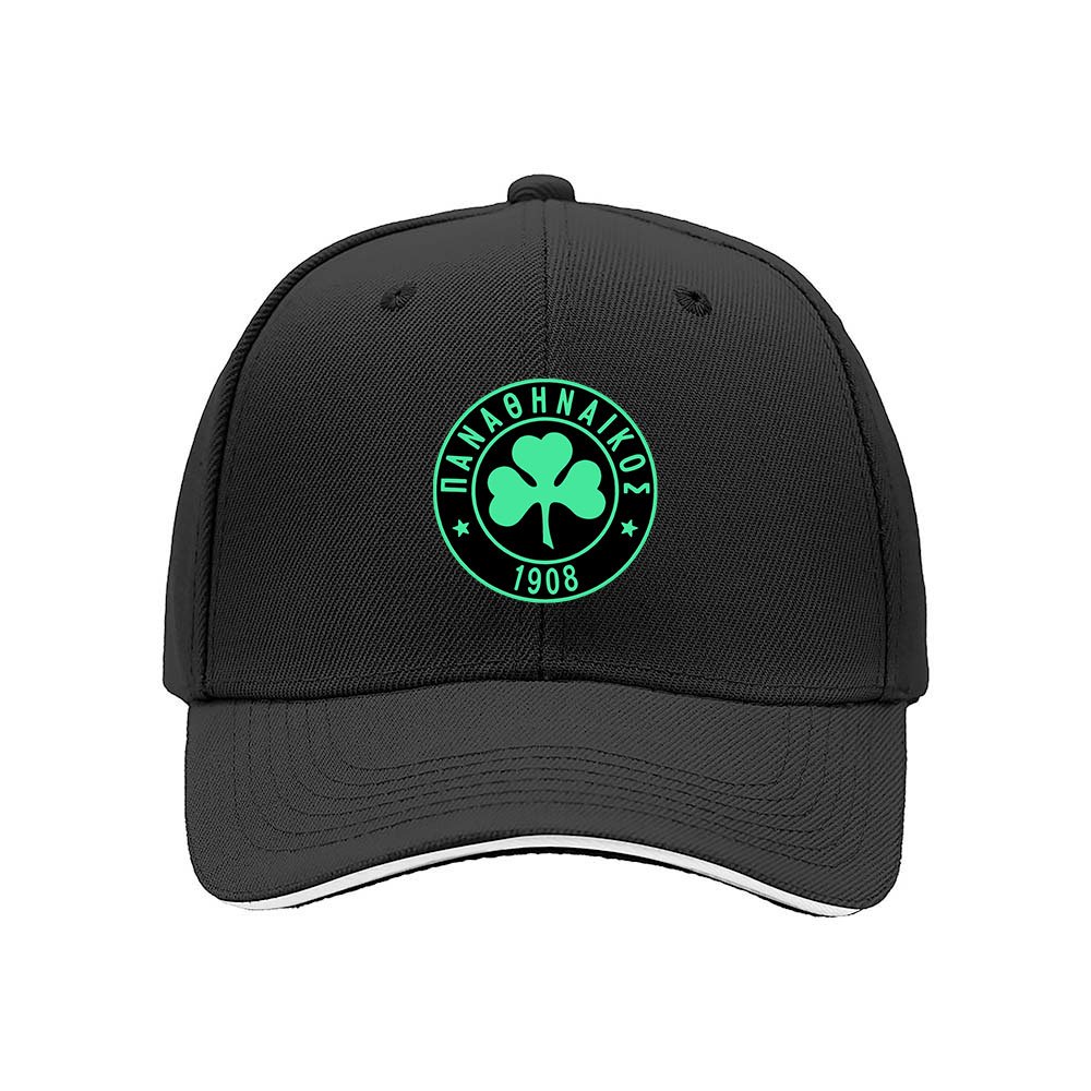 Panathinaikos FC Baseball Cap Men Women Green Logo Gift Hat - Image 3
