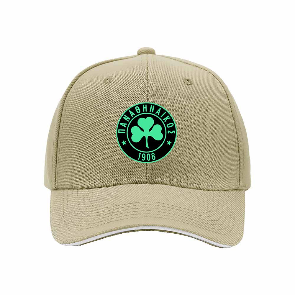 Panathinaikos FC Baseball Cap Men Women Green Logo Gift Hat - Image 4