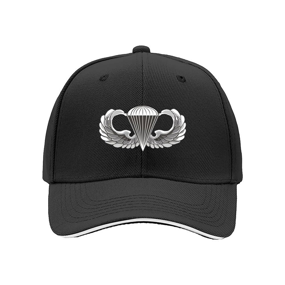 Paratrooper Wings Baseball Cap Men's Women's Gift Hat - Image 3
