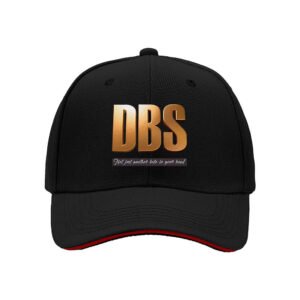DBS Gold Logo Baseball Cap Men Women Fashion Gift Hat