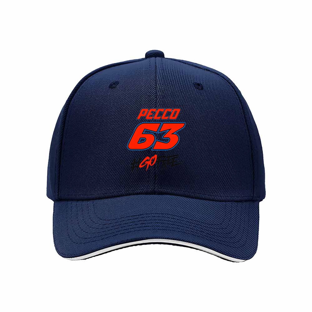 Pecco Bagnaia 63 MotoGP Baseball Cap Men Women Gift Hat - Image 2