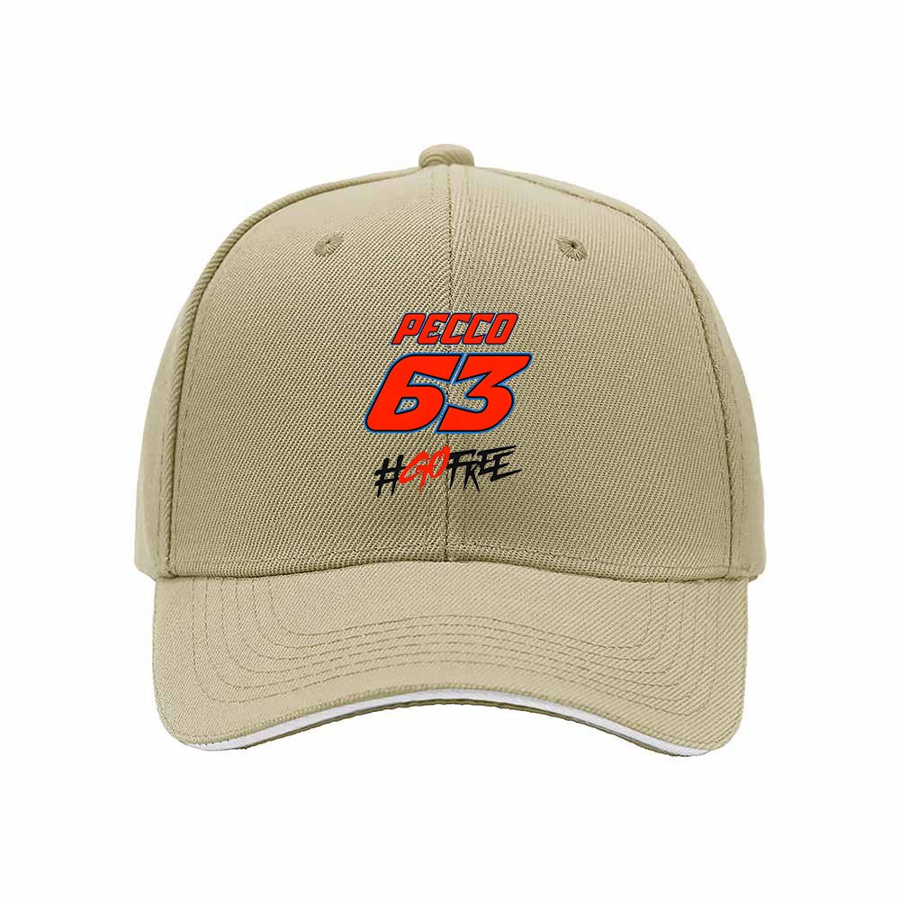 Pecco Bagnaia 63 MotoGP Baseball Cap Men Women Gift Hat - Image 4