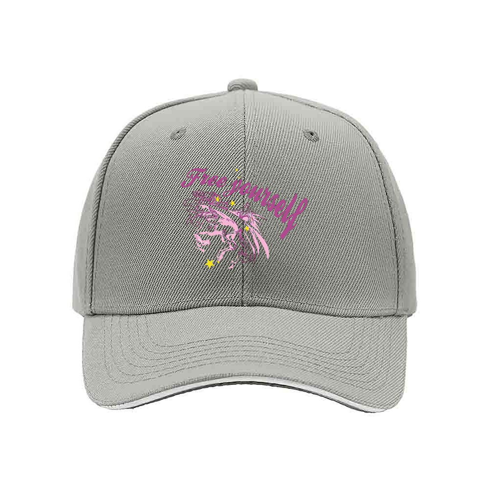 Free Yourself Horse Print Baseball Cap for Women Gift - Image 7