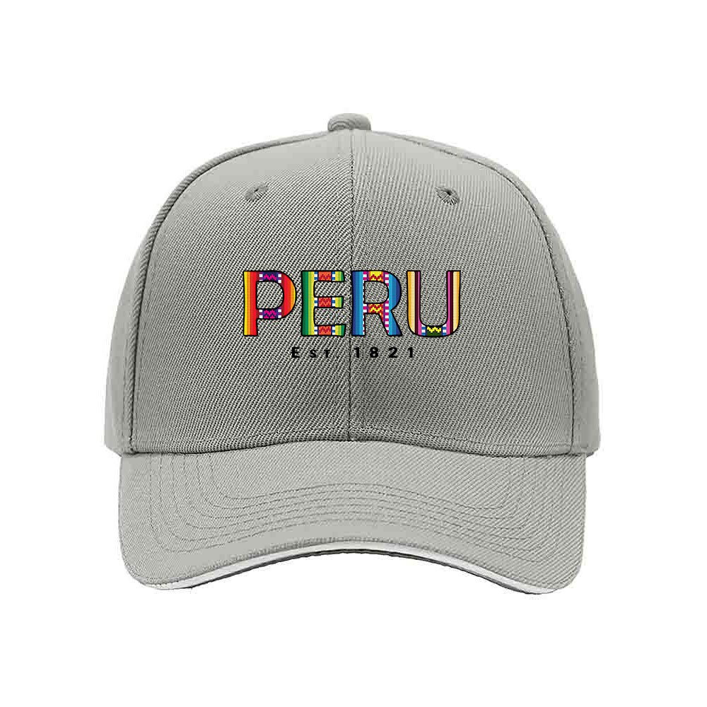 Peru Colorful Pattern Men's Baseball Cap Gift for Travelers - Image 7