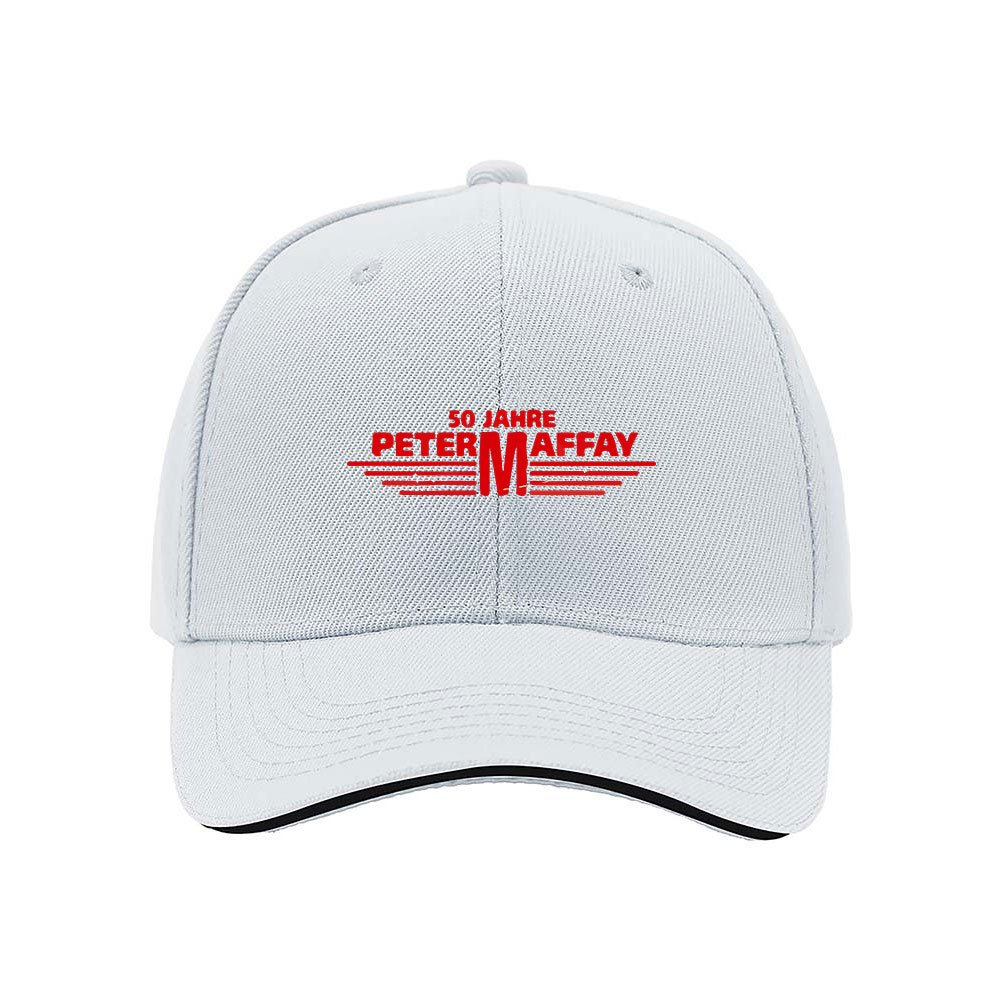 50 Jahre Peter Maffay Men's Baseball Cap Red Logo Gift Hat - Image 5