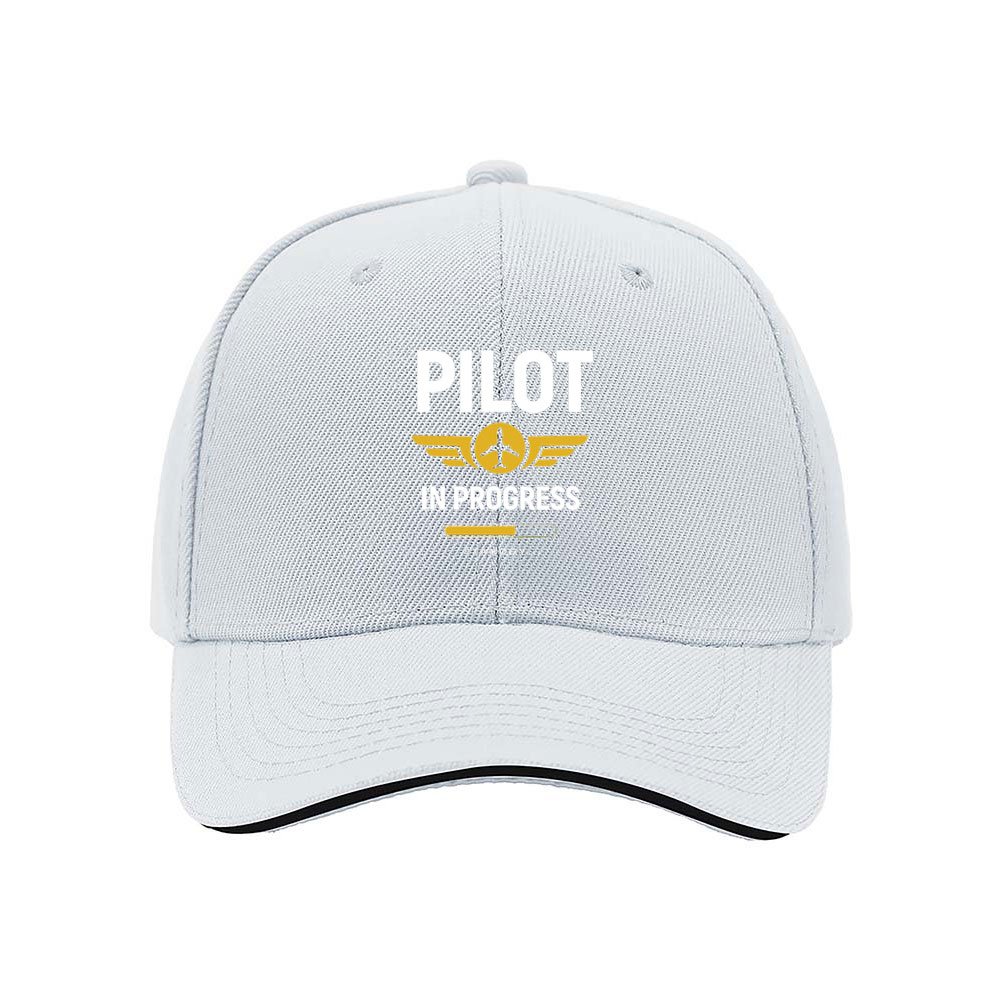 Pilot In Progress Baseball Cap Men Women Aviation Gift Hat - Image 5