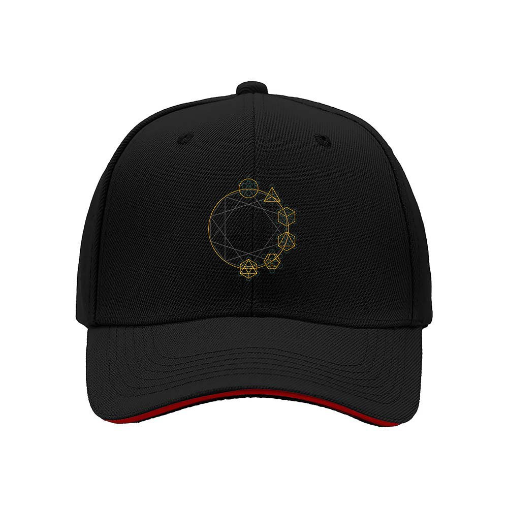 Geometric Design Men's Baseball Cap Gift for Him Her
