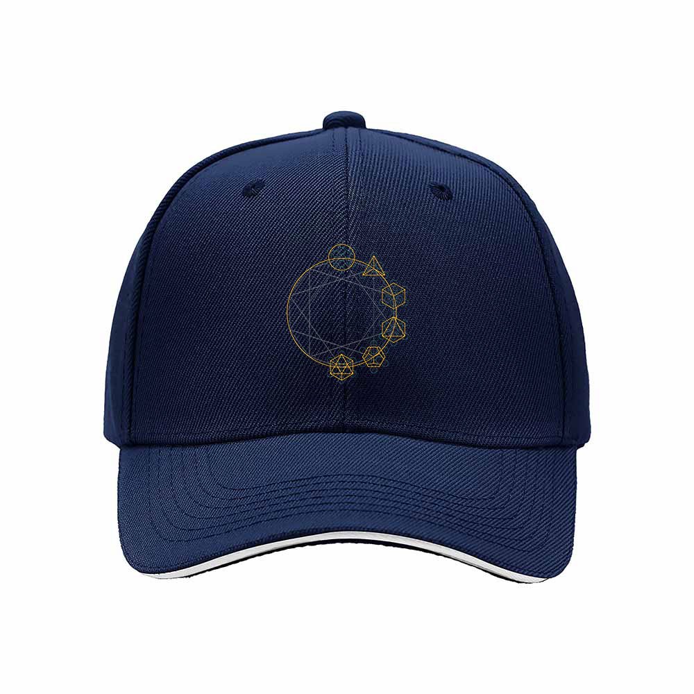 Geometric Design Men's Baseball Cap Gift for Him Her - Image 2