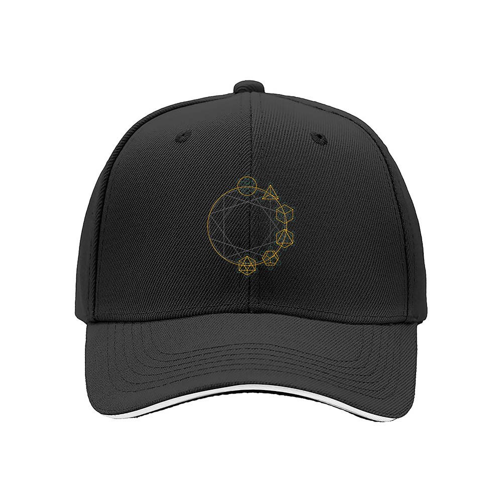 Geometric Design Men's Baseball Cap Gift for Him Her - Image 3