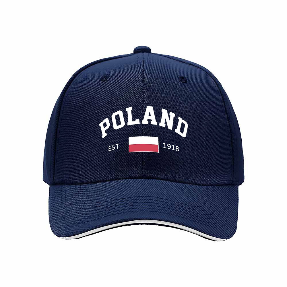 Poland Flag Baseball Cap Men Women Gift Hat 1918 - Image 2