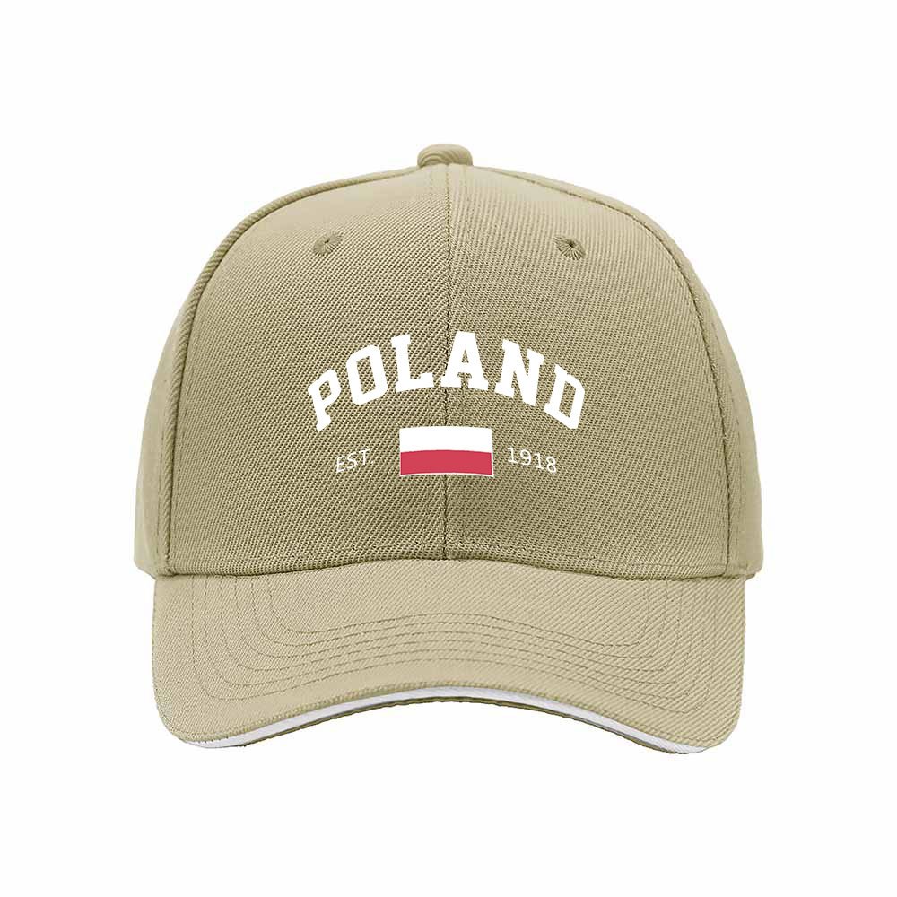 Poland Flag Baseball Cap Men Women Gift Hat 1918 - Image 4