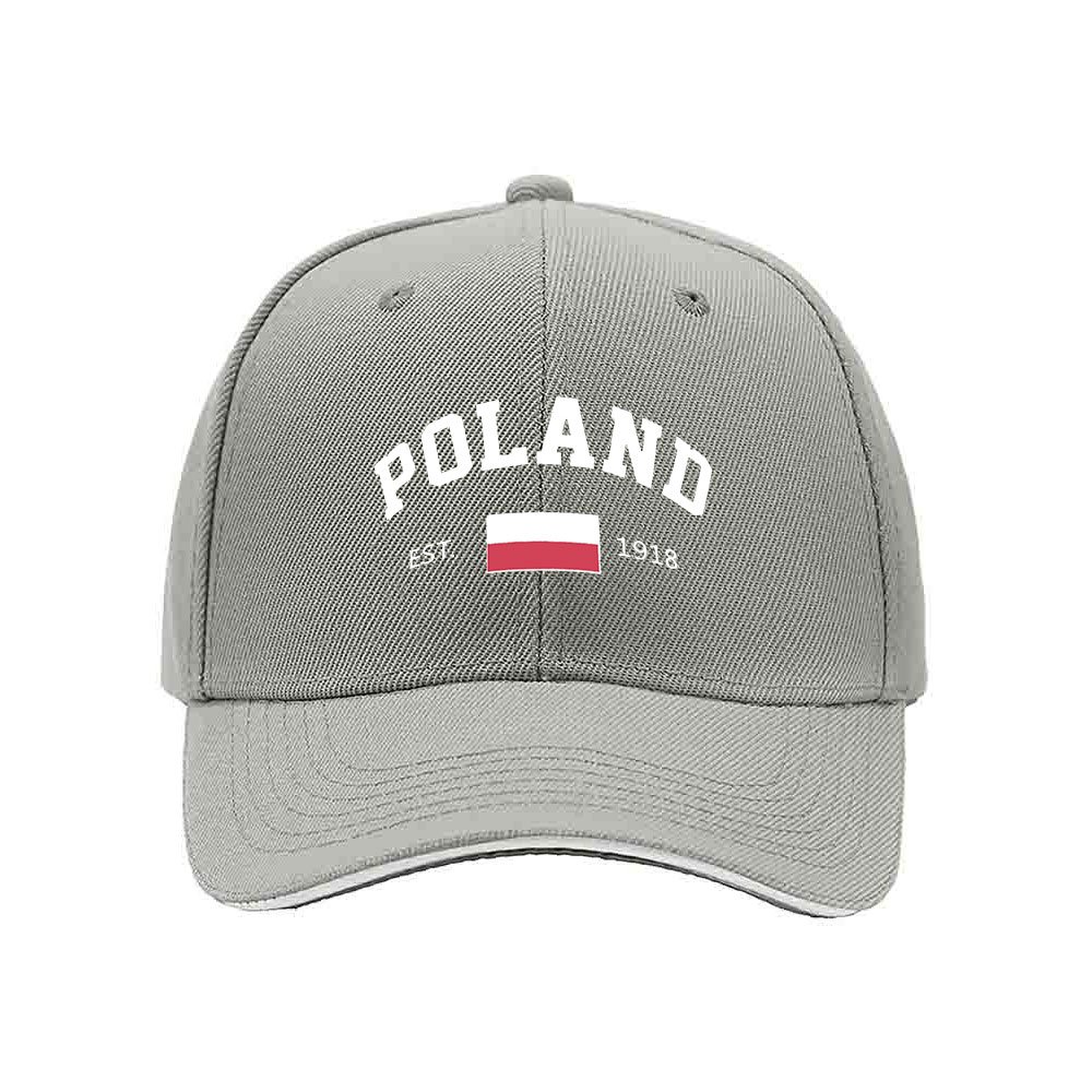 Poland Flag Baseball Cap Men Women Gift Hat 1918 - Image 7