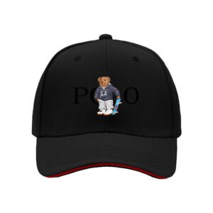 Polo Bear Skateboard Print Men's Baseball Cap Gift Fashion Hat