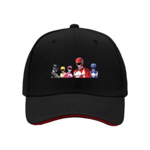 Power Rangers Men's Baseball Cap Gift for Fans Casual Wear